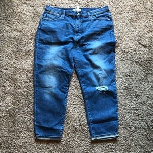 Madewell Momjean: Comfort Stretch Edition